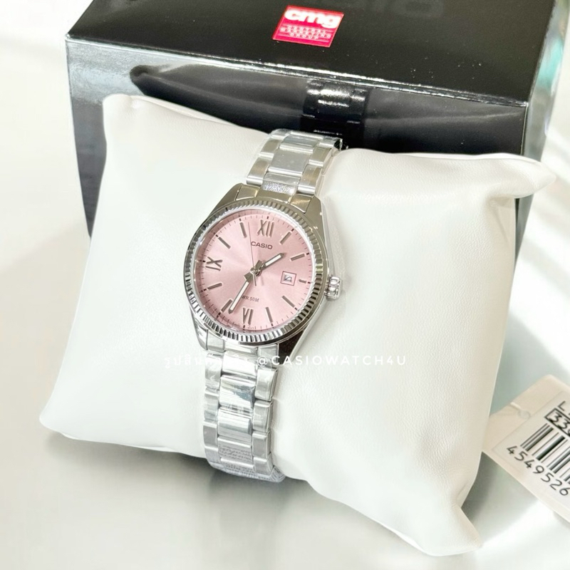 CASIO นาฬิกาข้อมือผู้หญิง รุ่น LTP-1302DD-4A1 / LTP-1302DD / LTP-1302 ประกันศูนย์เซ็นทรัล cmg