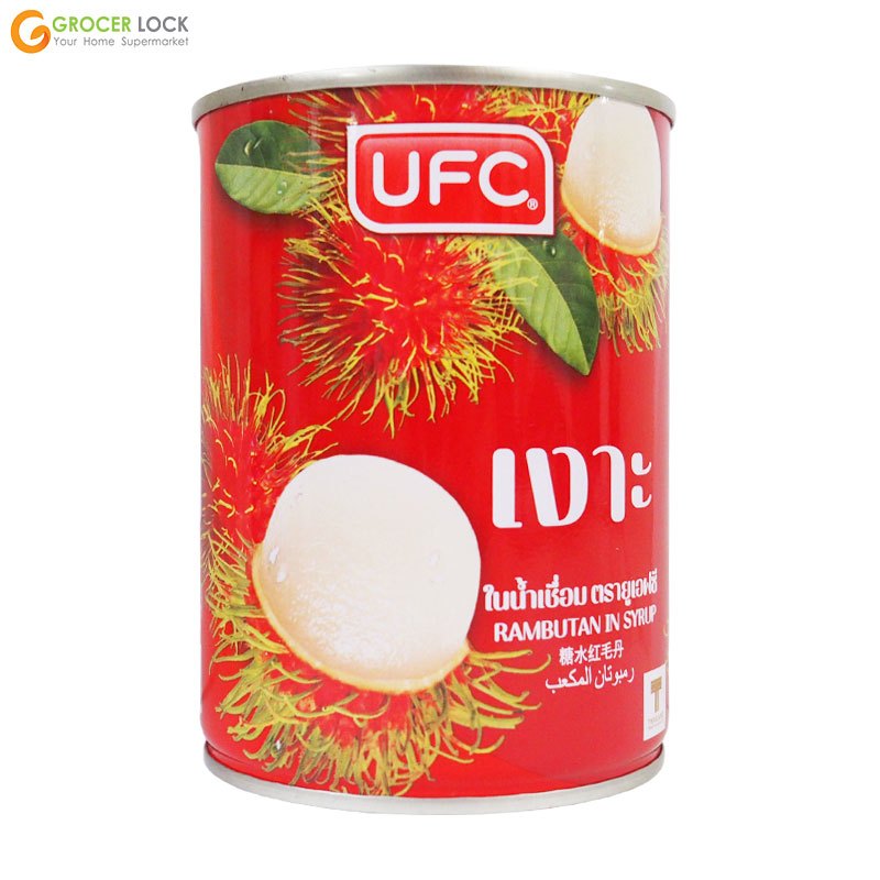 UFC  เงาะในน้ำเชื่อม 565g