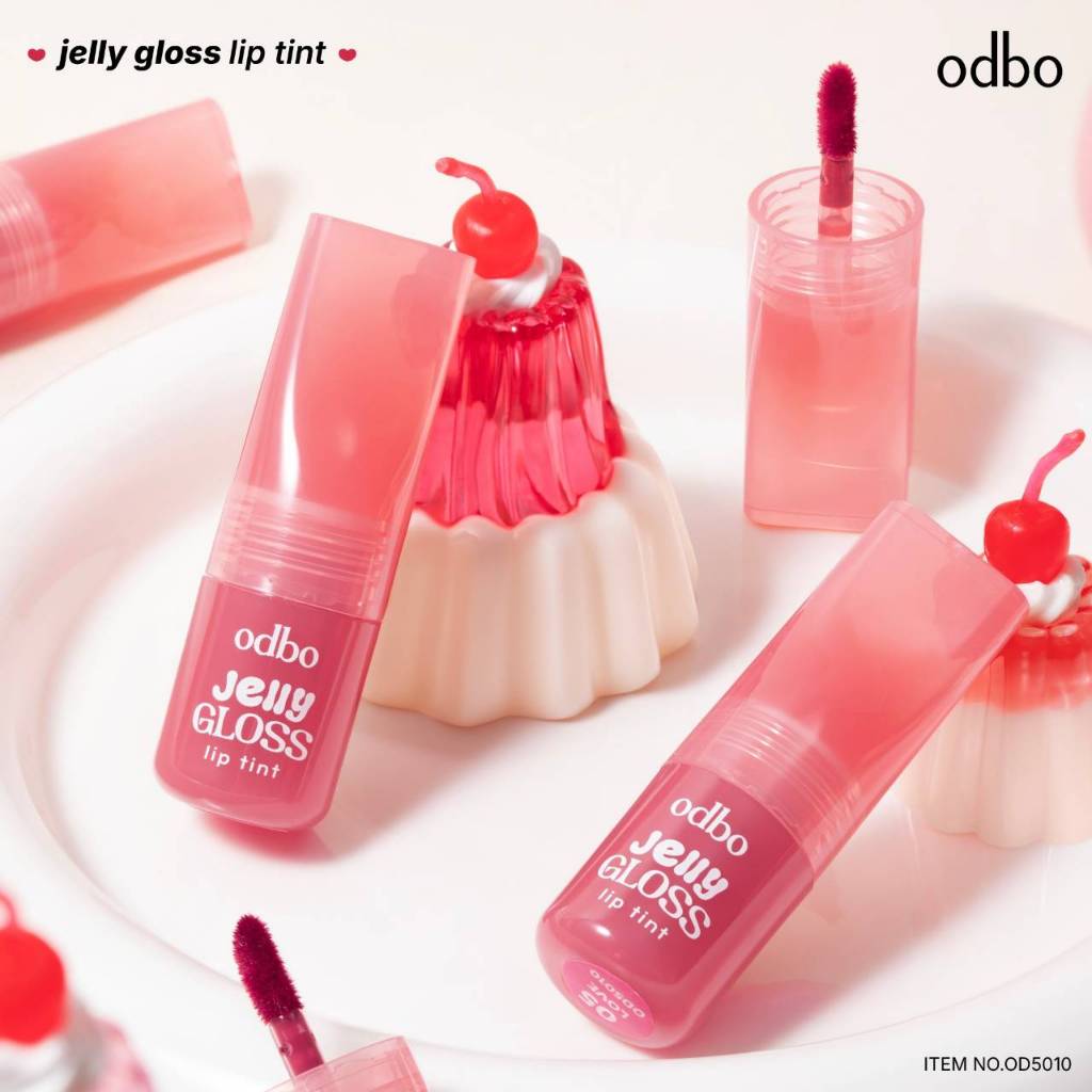 OD5010 ODBO Jelly Gloss Lip Tint โอดีบีโอ เจลลี่ กลอส ลิป ทิ้นท์ - รูปที่ 2