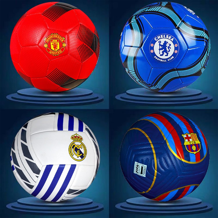 🔥สินค้าเฉพาะจุด🔥 PJ ฟุตบอล เย็บแผลมีความแข็งแรง หนัง PVC นิ่ม มันวาว ทำความสะอาดง่าย ลูกบอล ลูกฟุตบอล - รูปที่ 4