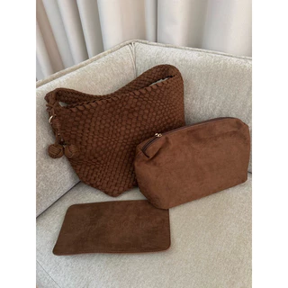 Sugar Monday Poppy Suede Shoulder Bag (2319)