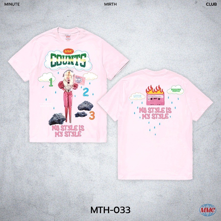 Power7 x Minute Mirth เสื้อยืดสตรีทแฟชั่น คอลเลคชั่นใหม่จากแบรนด์ Minute Mirth (MTH-033)