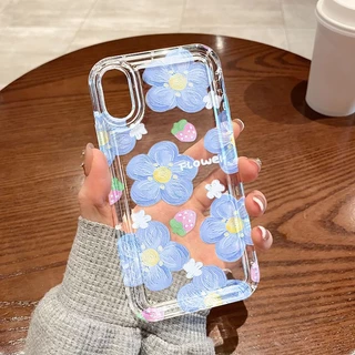 เคสไอโฟน for iPhone 17 11 13 16 14 15 12 Pro Max 6S 7 8 Plus X XR XSMax SE 17Air เคสนิ่มใส ถุงลมนิรภัย กันกระแทก