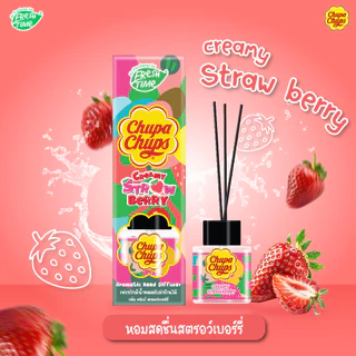 FreshTime X Chupa Chups ก้านไม้หอมปรับอากาศ ก้านไม้หอม ก้านไม้ กลิ่นผลไม้ 30ml.