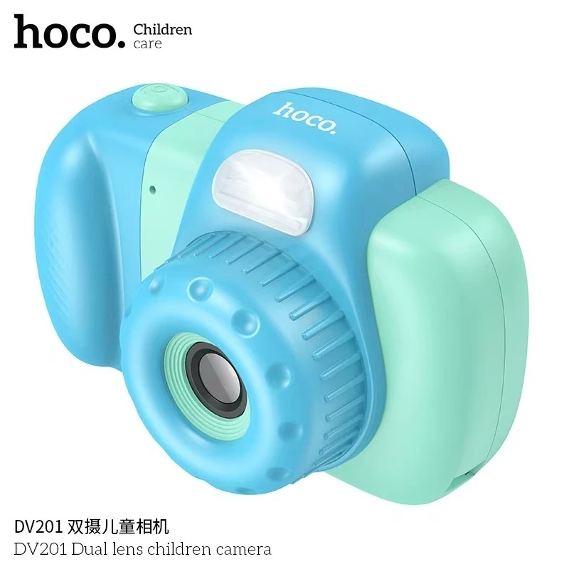 HOCO DV201 กล้องถ่ายรูป กล้องถ่ายรูปดิจิตอลสำหรับเด็ก ถ่ายได้จริง FULL HD 1080p Camera for kids