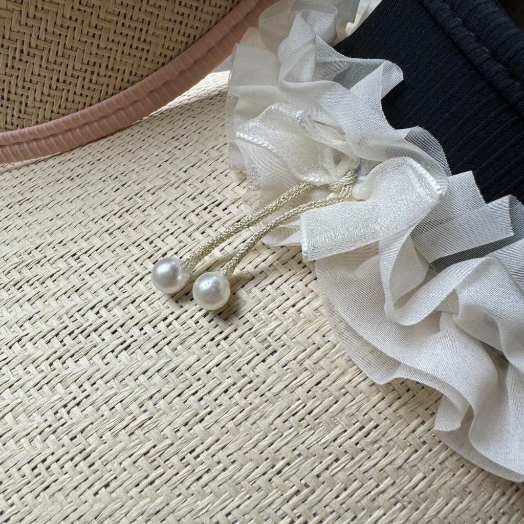 หมวกสาน  หมวกกันแดด   สไตล์ชายหาด สําหรับผู้หญิง 320 - รูปที่ 6