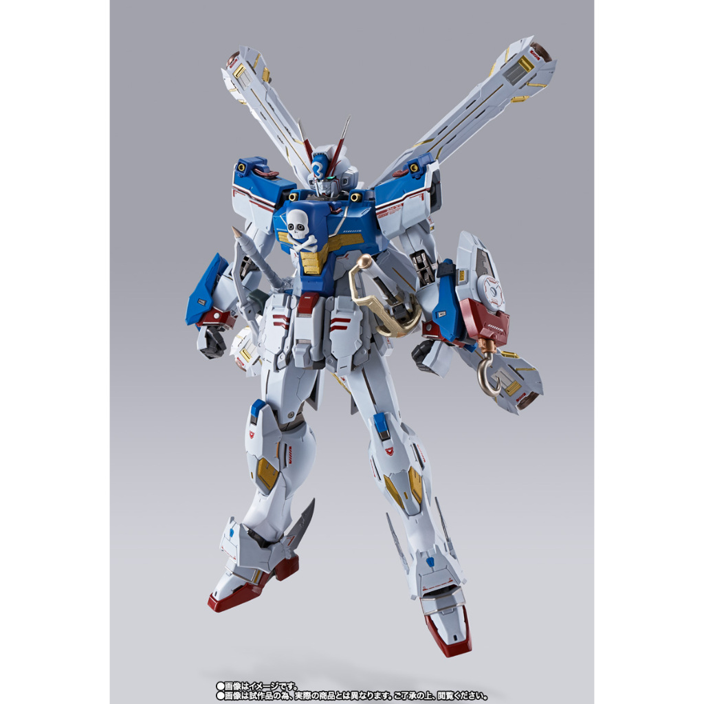 [พร้อมส่ง/มือ 1] METAL BUILD Crossbone Gundam X3 4573102614551