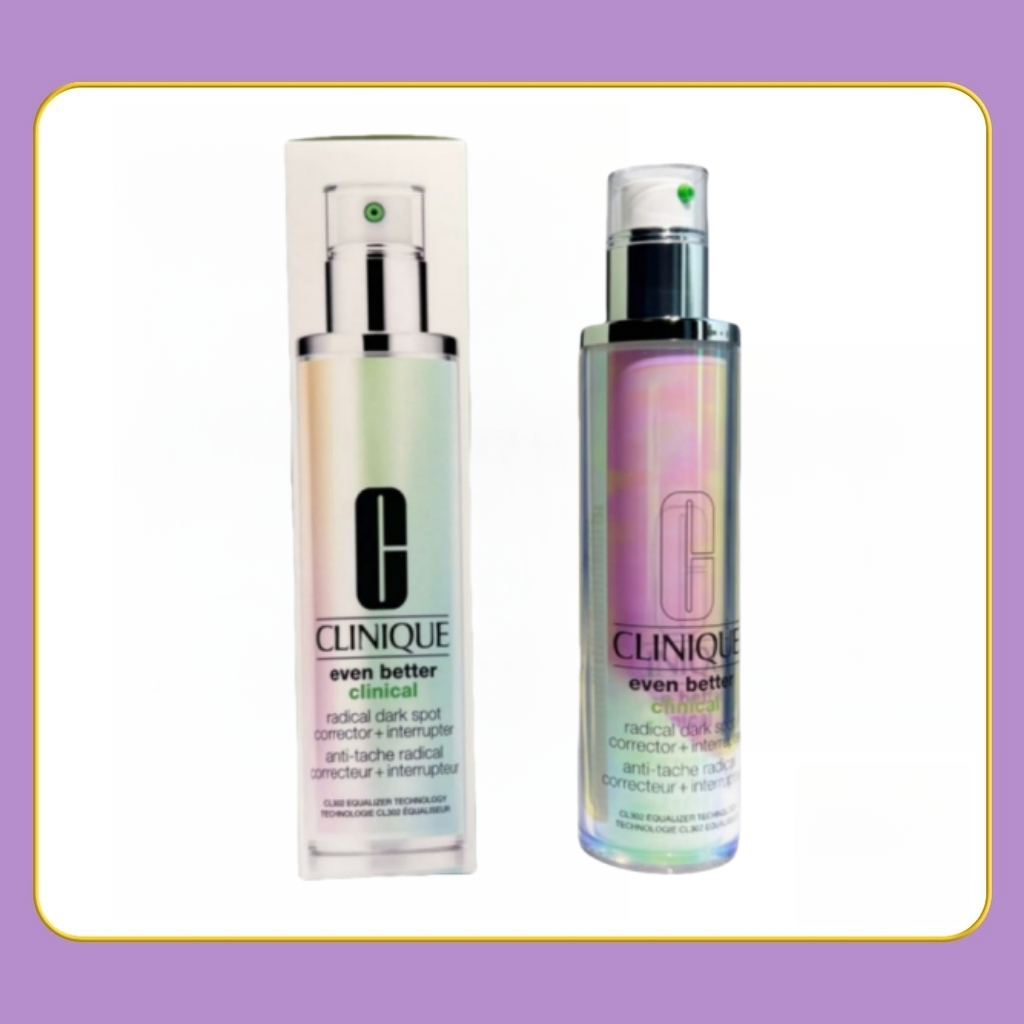 Clinique Radical Dark Spot Corrector + Interrupter Essence Lotion 100ml ไวท์เทนนิ่งและลดน้ำหนัก ไวท์เทนนิ่งและลดน้ำหนัก