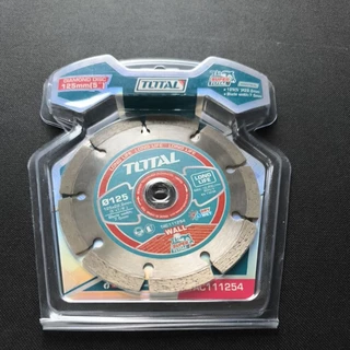 Total ใบตัดคอนกรีต 5 นิ้ว (125 มม.) รุ่น TAC111254 ใบเพชร ใบตัดปูน แผ่นตัดปูน แผ่นตัดคอนกรีต ใช้กับเครื่อง รุ่น TWLC1256