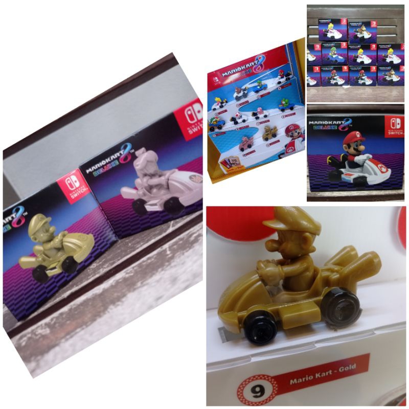 Mario Kart 8 Deluxe HAPPY MEAL MC Donald Toy 2024 พร้อมส่ง