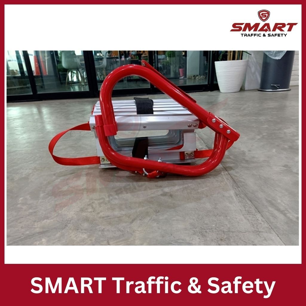 บันไดหนีไฟชนิดพกพา ถอด-เก็บได้ กันลื่น บันไดอลูมิเนียมอัลลอยด์ เพื่อความปลอดภัย - รูปที่ 5