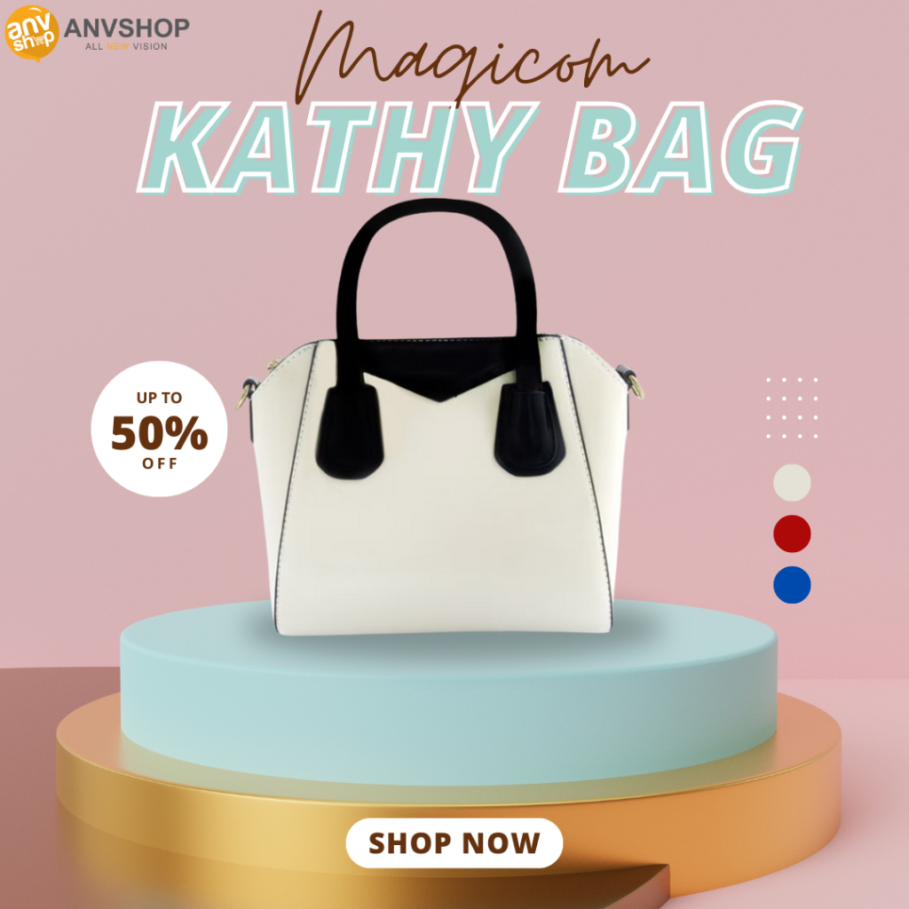 Magicom กระเป๋าถือ กระเป๋าสะพาย รุ่น Kathy Bag (สินค้ามีตำหนิ)