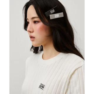 maison KEEPS | Set of Rectangle Dual Logo Hair Clip | กิ๊บติดผม