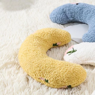 yoyopet : หมอนสำหรับสัตว์เลี้ยง หมอนรองคอ รูปตัว U ป้องกันกระดูกสันหลังส่วนคอ หมอนแมว หมอนลูกสุนัข