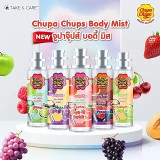 ของแท้/พร้อมส่ง Chupa Chups Mineral Hair & Body Mist 30ml./60ml. จูปา จุ๊ปส์ สเปรย์น้ำหอม ฉีดได้ผิวและเส้นผม
