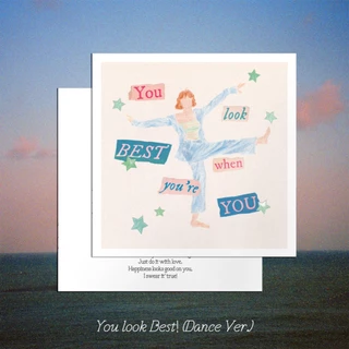 ☆ You look Best! Postcard โปสการ์ดภาพวาดสีไม้ days of light