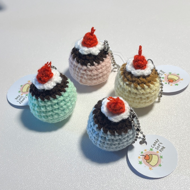 ⭐️🍮pudding keychain✨