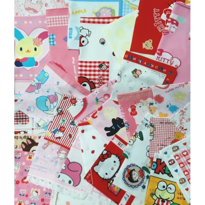 ผ้าเช็ดหน้า Sanrio (มือสอง)