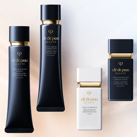 (มีVDO) แบ่งขายไพรเมอร์ครบ4รุ่น CDP Cle de Peau Pore-Refining Mattifying Veil / Correcting Cream / ฺBrightening Enhancer