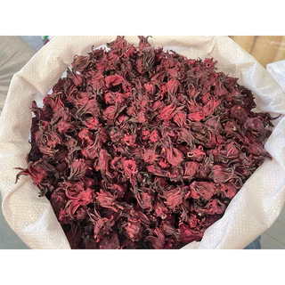 กระเจี๊ยบแห้ง 1kg. กระเจี๊ยบล๊อตใหม่ ดอกกระเจี๊ยบไทย พันธุ์ซูดาน