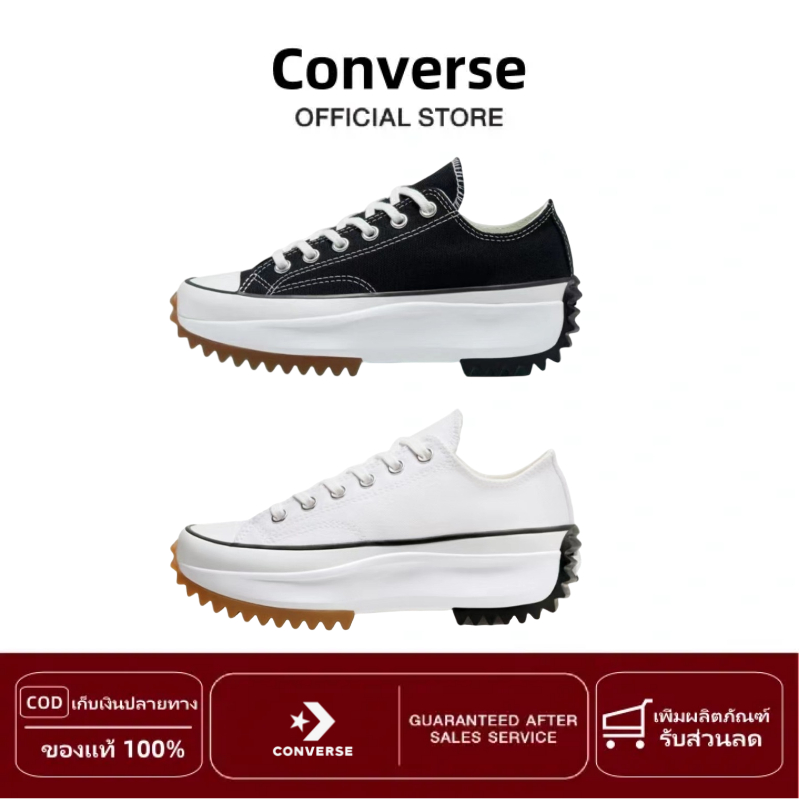 【จัดส่งที่รวดเร็ว】Converse Run Star Hike รองเท้าผ้าใบ ของแท้ 100% CONVERSE Sneakers