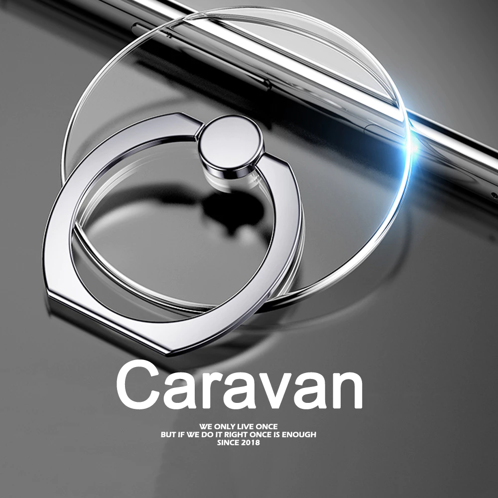 Caravan Crew Phone ring ตัวยึดโทรศัพท์กันร่วงแบบแหวน ตัวยึดโต๊ะแหวนนิ้ว Bracket Finger Ring Phone Stand