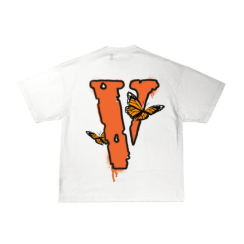 เสื้อ VLONE x JUICE WRLD 'BUTTER FLY' OFFICIAL แท้ 100%
