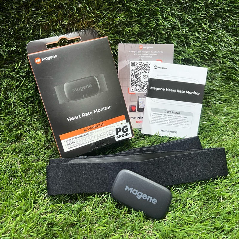 สายคาดหน้าอก+เซ็นเซอร์ วัดหัวใจ Magene รุ่น H64