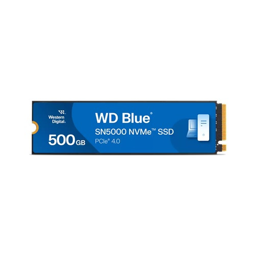 500GB SSD WD BLUE SN5000 M.2 PCIe NVMe Gen4  WDS500G4B0E
