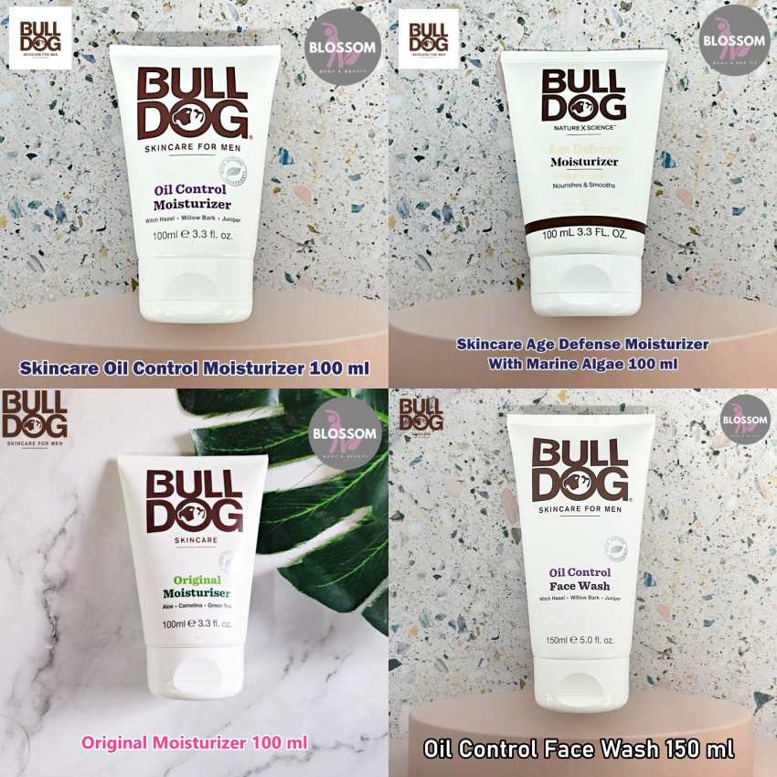BULLDOG - Skincare Moisturizer For Men 100 ml บูลด็อก มอยเจอร์ไรเซอร์ บำรุงผิวหน้า