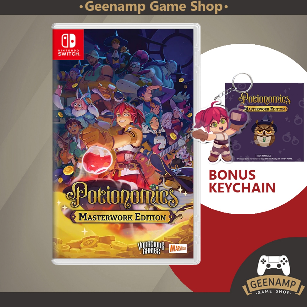 (คูปองShopeeลด15%) NSW [มือ1] Potionomics : Masterwork Edition (EN) - Nintendo Switch