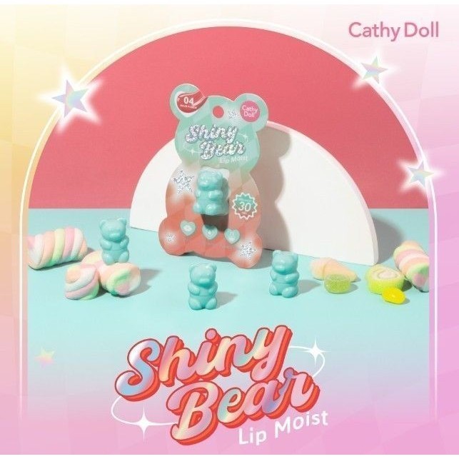 Cathy Doll Shiny Bear Lip Moist เคที่ดอลล์ ไชน์นี่ แบร์ ลิป มอยส์ ลิปหมี