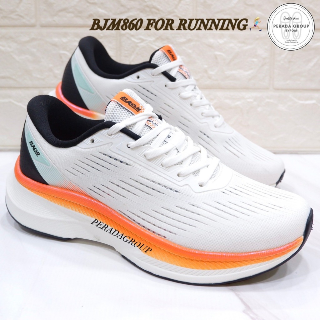 baoji แท้💯% รองเท้าผ้าใบ บาโอจิ รองเท้าวิ่ง รุ่น BJM884 / BJM860 ไซส์ 41-45