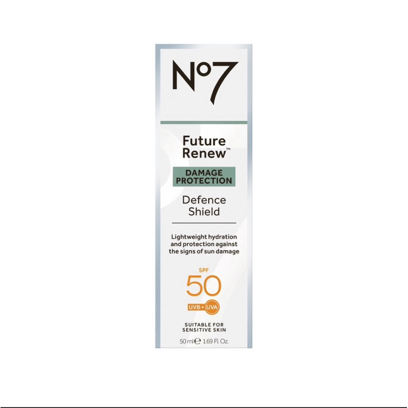 ครีมกันแดด No7 Future Renew SPF50+ กัน UVA และUVB No7 Future Renew serum day night cream