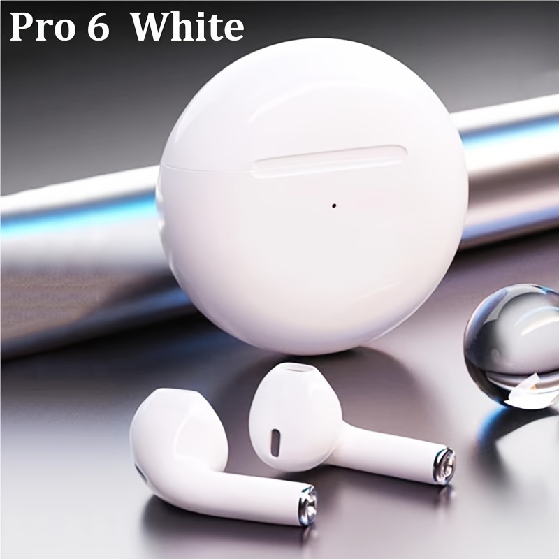 จัดส่งในกรุงเทพฯ COD หูฟังบลูทูธไร้สาย Pro4/Pr06 TWS 5.3 ระบบสัมผัส เสียงเบส พร้อมไมโครโฟนในตัว กันน้ํา สําหรับเล่นกีฬา