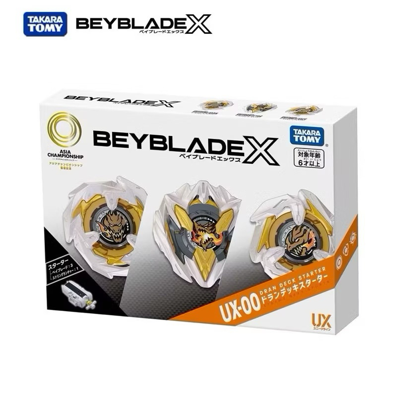 BEYBLADE X UX-00 DRAN DECK STARTER (Asia Championship Commemorative) (ของแท้)
