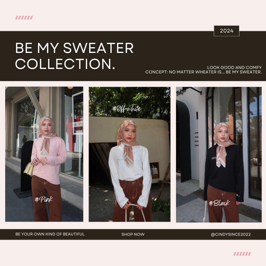 (clerance sale🍒from750฿) Be my sweater Collection🌈 ♡ 𓈒𓈒 𓈒 เสื้อสเวตเตอร์แบบโปโลคอปก ผ้าcomfy ใส่สบาย
