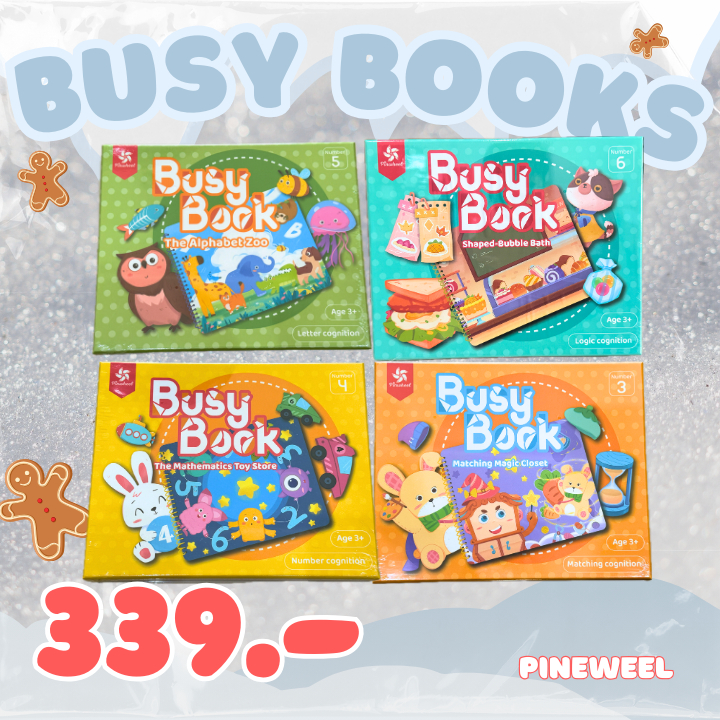 🌈Pinwheel Busy Book ack Quiet Book Level 1-7🌈หนังสือกิจกรรมเพิ่มทักษะการเรียนรู้สำหรับลูกน้อย