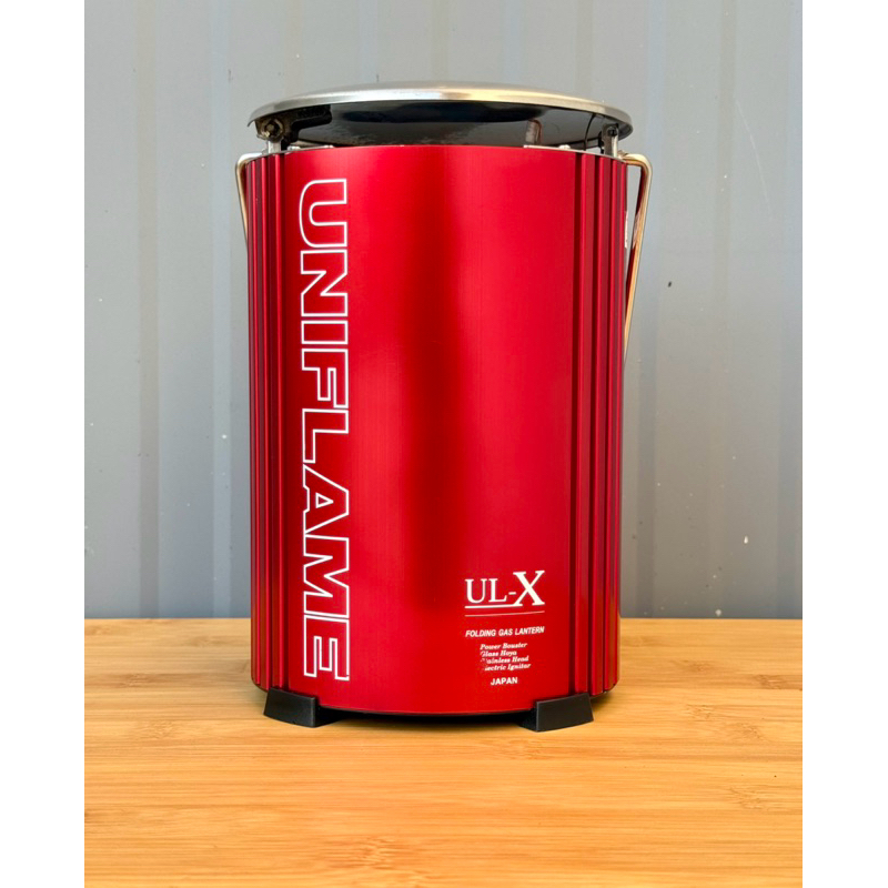 ตะเกียงUniflame Folding Gas Lantern UL-X Limited 2016 สีแดง Made In Japan🇯🇵