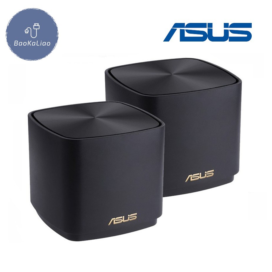 Asus ZenWiFi AX Mini XD4 WiFi 6 AX1800 ระบบ WiFi 6 แบบ Mesh Dual-band - แพ็ค 2 ชิ้น