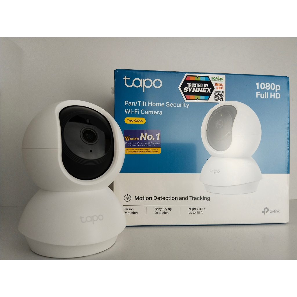 รุ่นใหม่ราคาถูกสุดๆTP-LINK TAPO C200C 2MP TP-LINK WI-FI CAMERA กล้องวงจรปิดภายใน รับประกัน 1 ปี