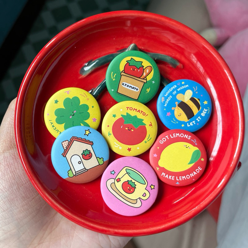 Pin เข็มกลัดจิ๋ว มีให้เลือก 7 ลาย น่ารักทุกลาย!!