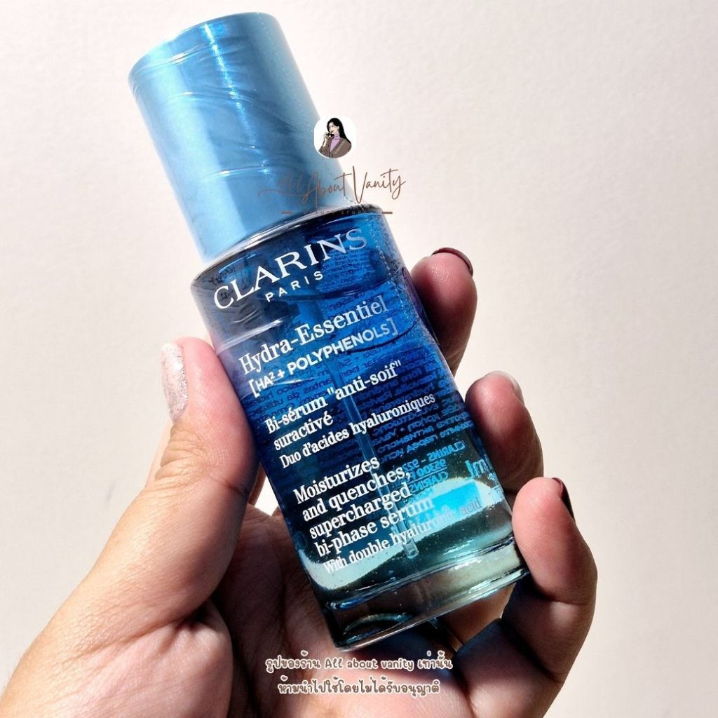 [ป้ายคิงพาวเวอร์] Clarins Hydra-Essentiel supercharged bi-phase serum 30ml
