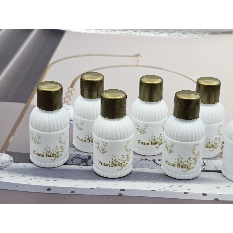 ขวดแชมพูขนาด 20 ml. บรรจุแพ็คละ 500ชิ้น