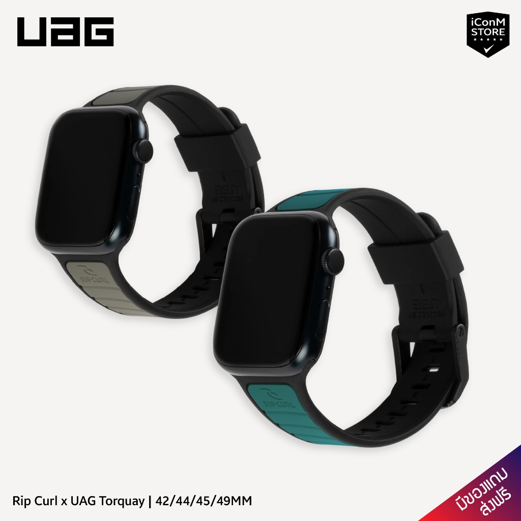 [พร้อมส่ง] UAG รุ่น Rip Curl x UAG Torquay สายนาฬิกาสำหรับ Apple Watch Ultra2, Ultra, SE 2-1, 9-1 Se