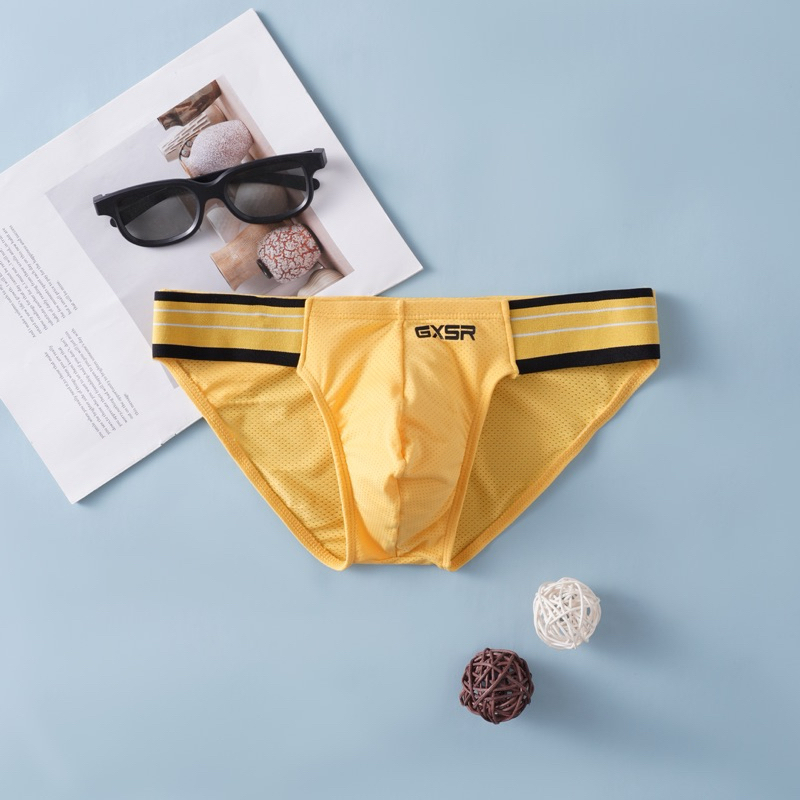 กางเกงในชายGXSR กางเกงในผู้ชายขาเว้า ผ้าฝ้าย เนื้อนุ่ม ยืดหยุ่น ใส่สบาย ราคาถูก สินค้าพร้อมส่ง - รูปที่ 2