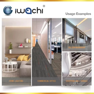 IWACHI (แพ็ค 30 หลอด) หลอดไฟนีออน LED T8 40 วัตต์ หลอดประหยัดไฟ ห้องนอน ไฟบ้าน แบบยาว LED (แสงสีขาว)