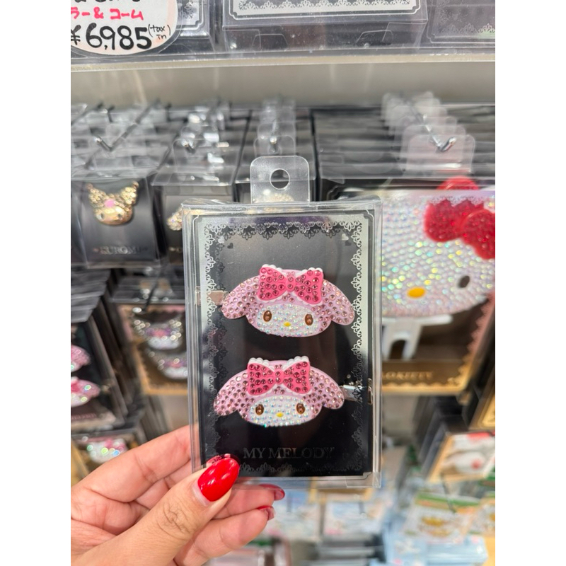 พร้อมส่ง กิ๊ฟ Sanrio Kitty เพชรคริสตัล ของแท้จากญี่ปุ่น ราคา ถูกที่สุด ดีลบีเคเค แกลเลอรีภาพที่ 5