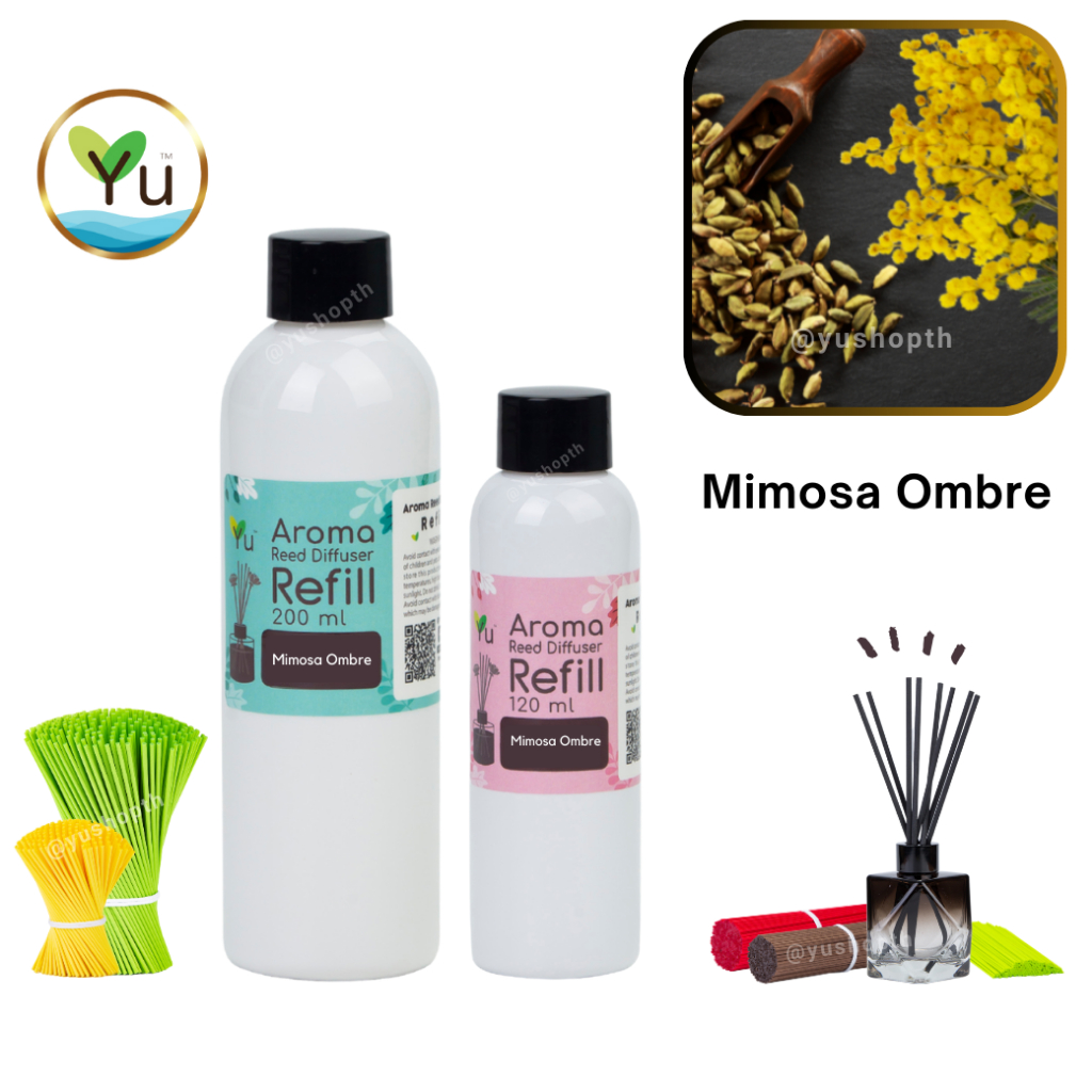 🌟 Refill รีฟิล 🌟 กลิ่น Mimosa Ombre (มิโมซ่า ออมเบร) : กลิ่นคล้าย J Malonee Mimosa & Cardamom สำหรับ