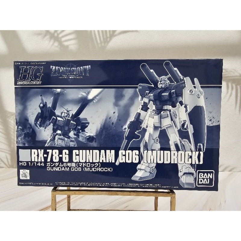 (พร้อมส่ง) P-Bandai HG 1/144 RX-78-6 Gundam G06 (Mudrock)